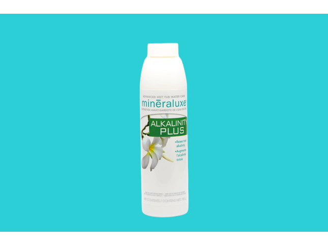 Contenant de Alcalinité Plus Mineraluxe pour spa – augmente l'alcalinité totale de l'eau