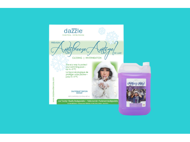 Contenant de 4 L d’Antigel Dazzle pour piscine et spa