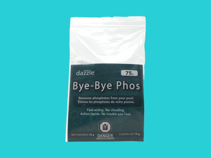 Pastille Dazzle Bye Bye Phos de 75 g pour élimination de phosphates dans piscine