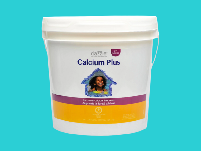 Seau de 7 kg de Calcium Plus pour prévenir la corrosion dans les piscines