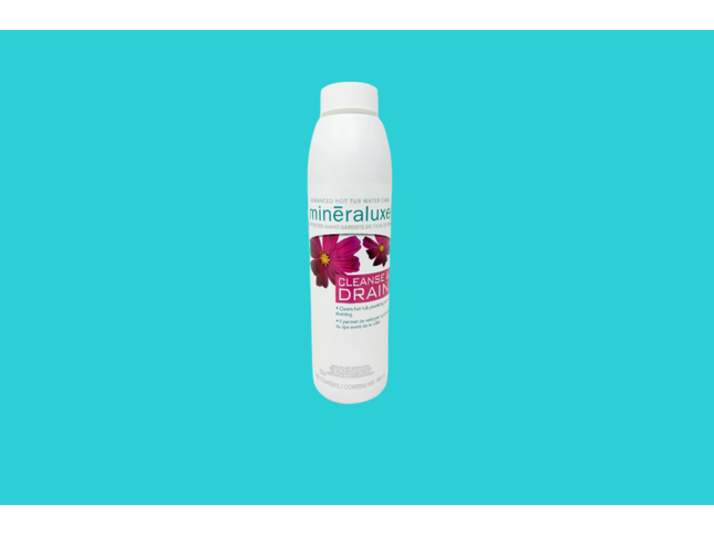 Bouteille de Drain Prep / Cleanse & Drain 700ml – nettoyant enzymatique pour la plomberie du spa