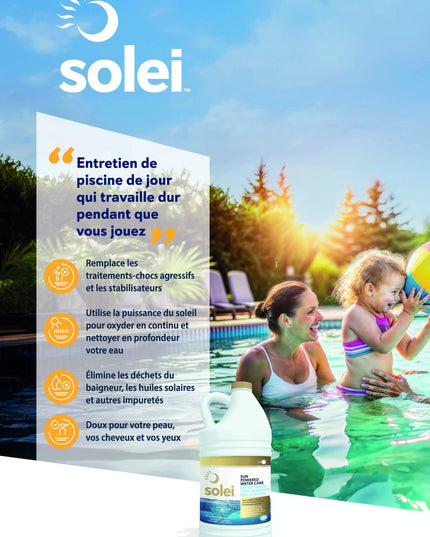 Page informative sur le produit Solei de Dazzle