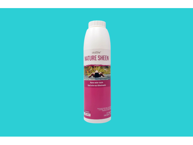 Bouteille de 750 ml de clarifiant Nature Sheen pour spa, formule naturelle ultra-concentrée