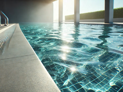 image de l'eau de piscine pour service d'explications a domicile. Apprenez à etre autonome grace au service formation d'entretien!