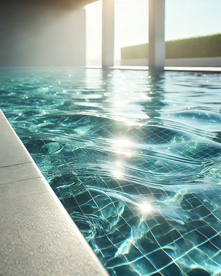 image de l'eau de piscine pour service d'explications a domicile. Apprenez à etre autonome grace au service formation d'entretien!