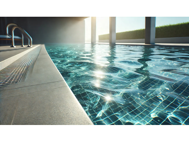 image de l'eau de piscine pour service d'explications a domicile. Apprenez à etre autonome grace au service formation d'entretien!