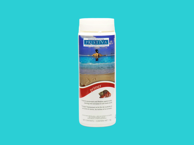 Pristiva Primer 1 kg – produit individuel pour piscine au sel.