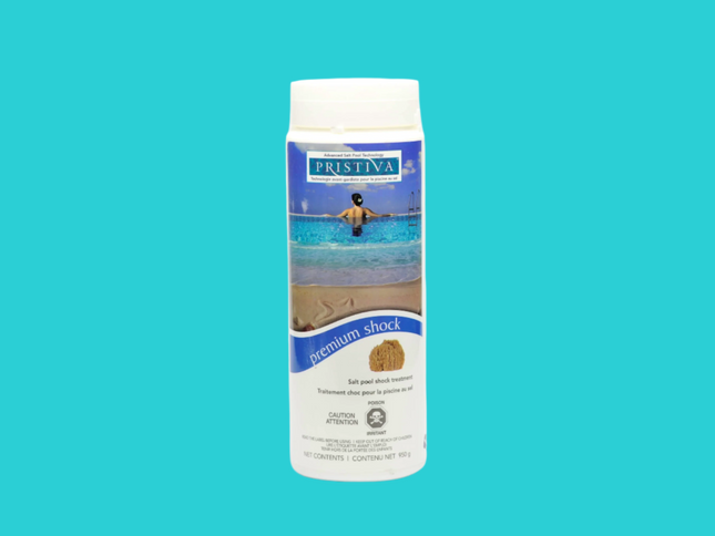 Pristiva Premium Shock 950 g – produit individuel pour piscine au sel