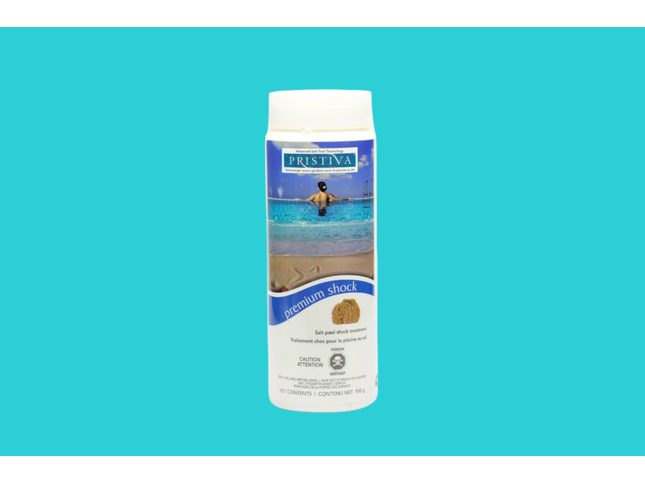 Pristiva Premium Shock 950 g – produit individuel pour piscine au sel